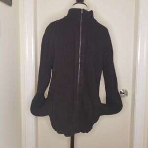 Calvin Klein Men's Black Sweater Jacket